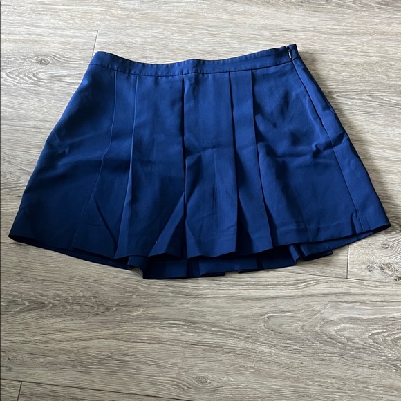 Forever 21 Navy Skater Skirt - Picture 1 of 2